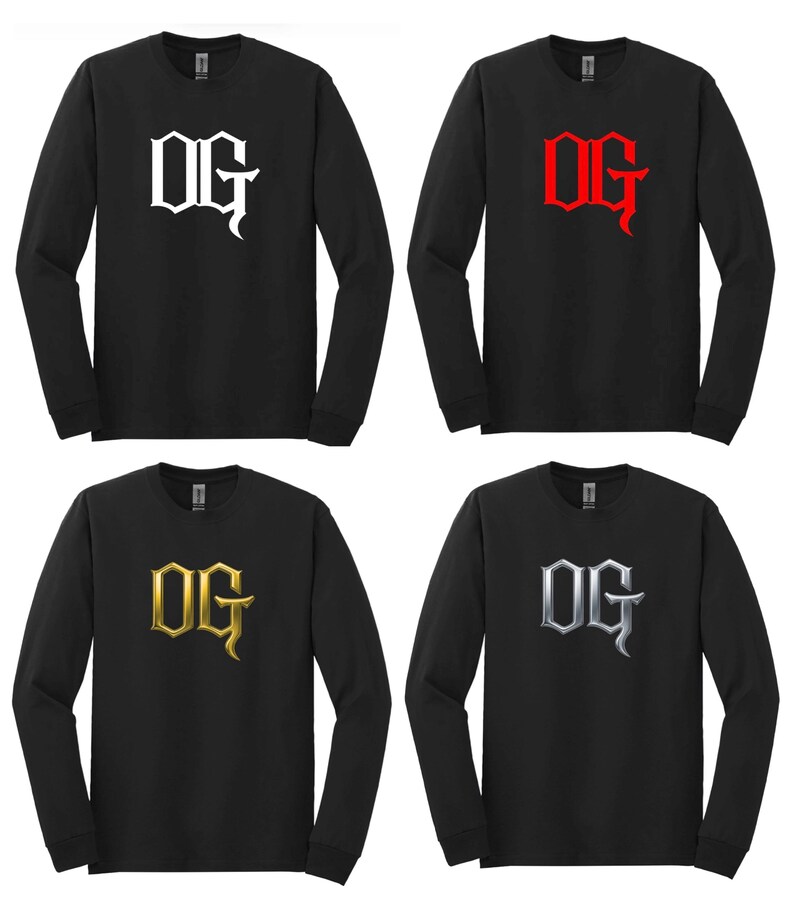 OG Shirt: Original Gangster, Old School 90's Hip Hop, Urban Streetwear Tee image 9