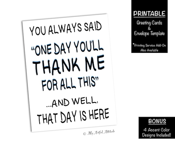 Fathers Working day PRINTABLE Card, Humorous Moms Working day Card, Birthday Card For Action Mother or Father, Sarcastic Thank On your own, Dad or mum Humor, Electronic Down load photo regarding Fathers Day Printable Cards titled Fathers Working day PRINTABLE Card, Humorous Moms Working day Card, Birthday Card For Stage Mother or Father, Sarcastic Thank Your self, Father or mother Humor, Electronic Obtain