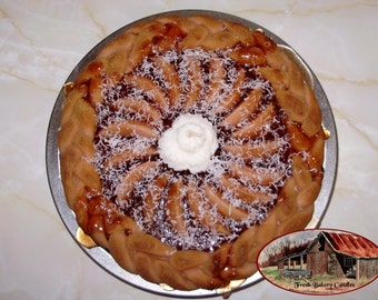 10" Apple Pie Braided Crust Pie Candle