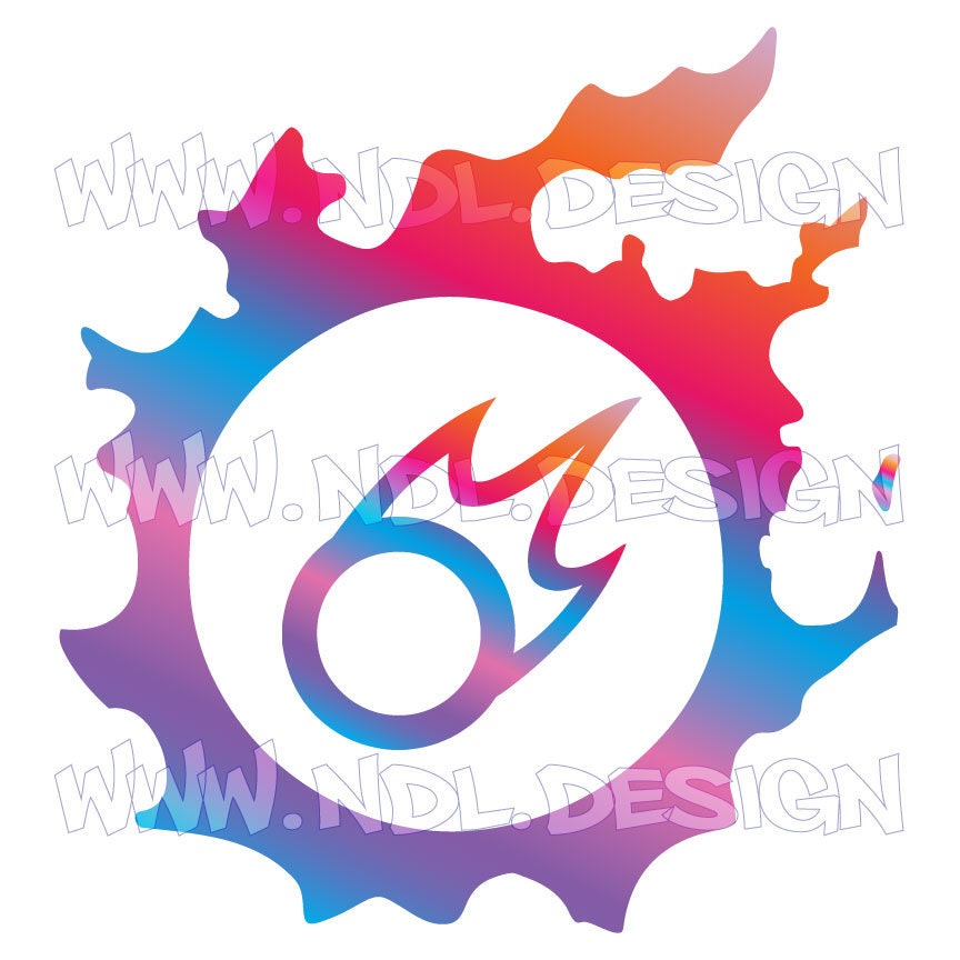 FFXIV Final Fantasy 14 Logo Custom Job Vinyl Sticker Decal