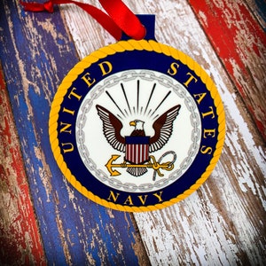 U.S. Navy Christmas Ornament