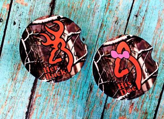 Buck And Doe Auto Coaster