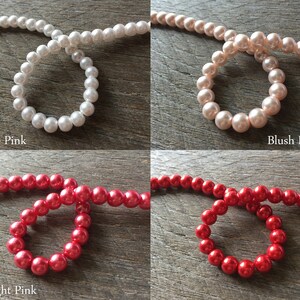 Handmade Cream & Ivory Silver Plated Pendant Necklace – 17" Chain, Perfect For Wedding Or Bridesmaid