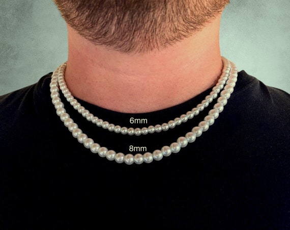 Vintage Adjustable Faux Pearl Necklace – Dovetail