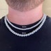 Pearl Necklace for Men, 8mm or 6mm Pearls, Adjustable with 2' Extender Chain, Multiple Sizes and Lengths Available 