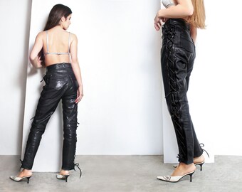 パンツ Aero lether pant riders y2k uk punk Aero lether pant riders y2k uk punk