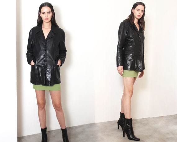 oiled leather jacket