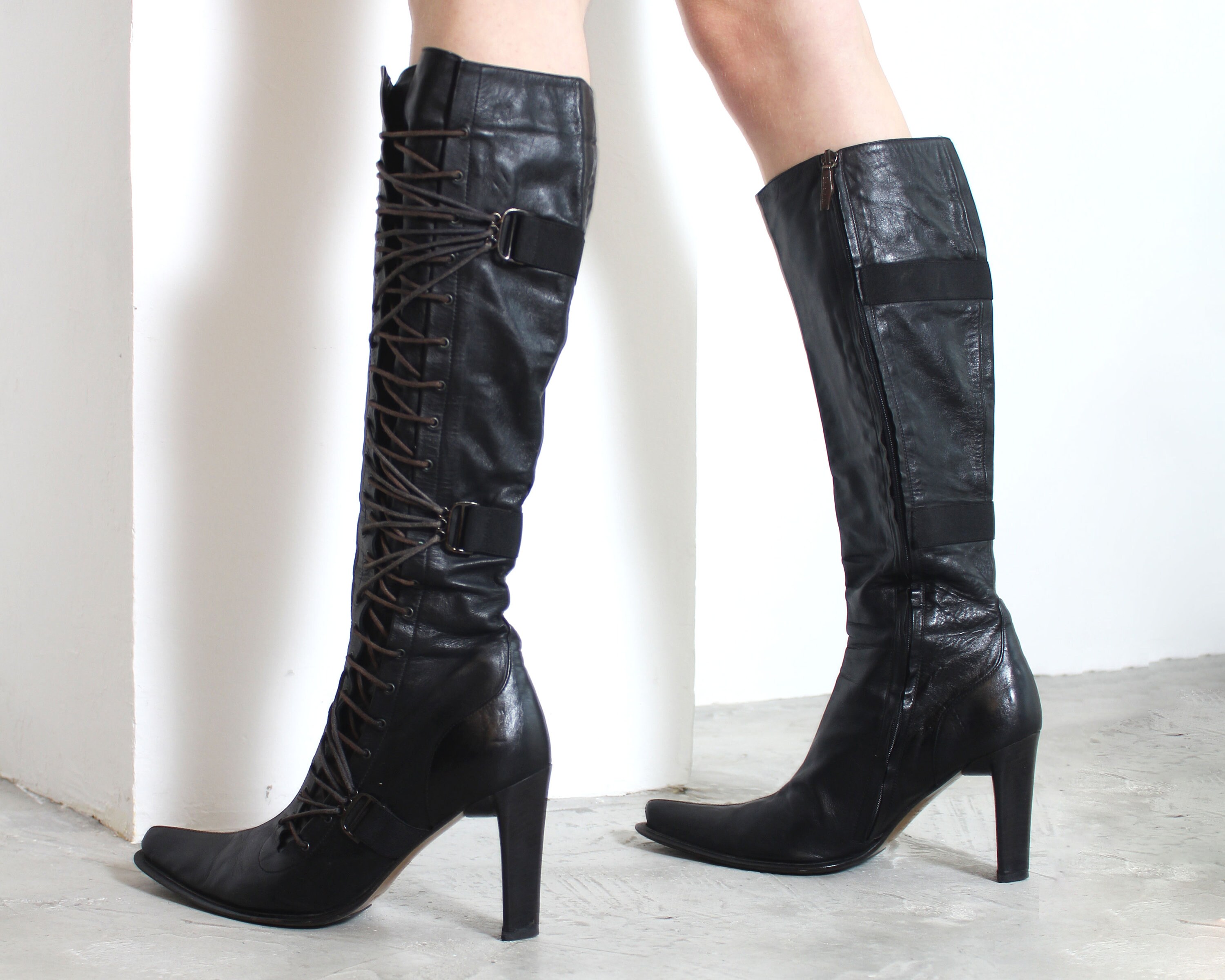 Botas puntiagudas mujer hot sale