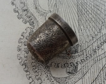 Hallmarked Silver Thimble