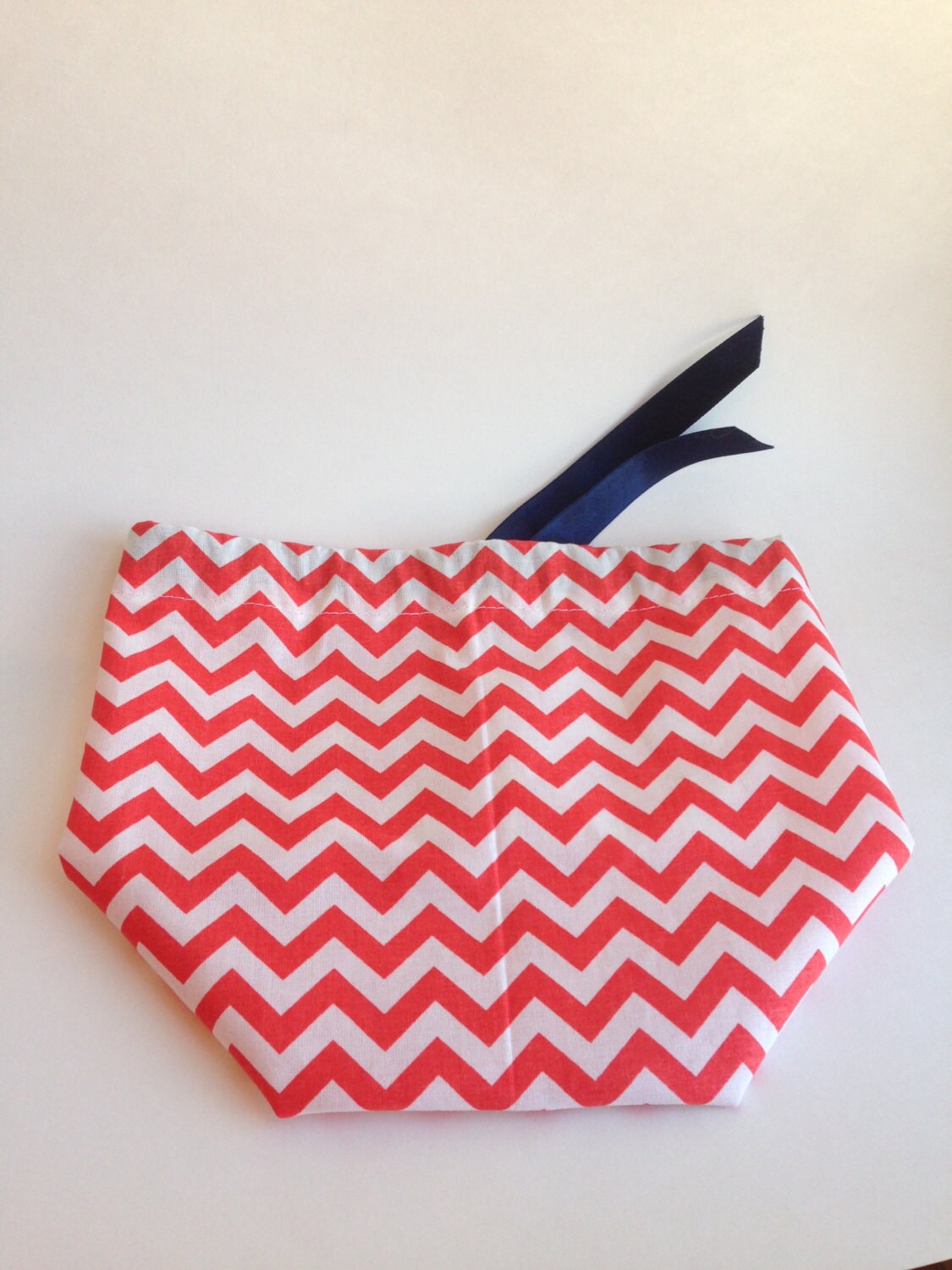 Cubierta de caja de tejido Chevron cordón | Etsy