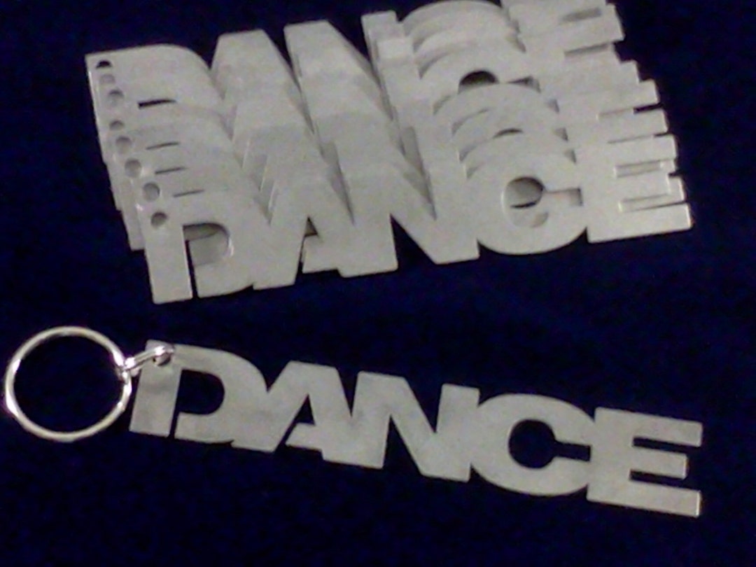 Dance Key Rack Dance Keychain - Stainless Steel - Etsy