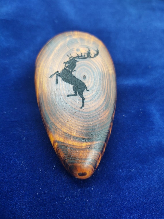 Handmade Miniature Wood Shield #2