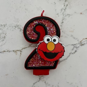 Sesame Street Birthday Candle