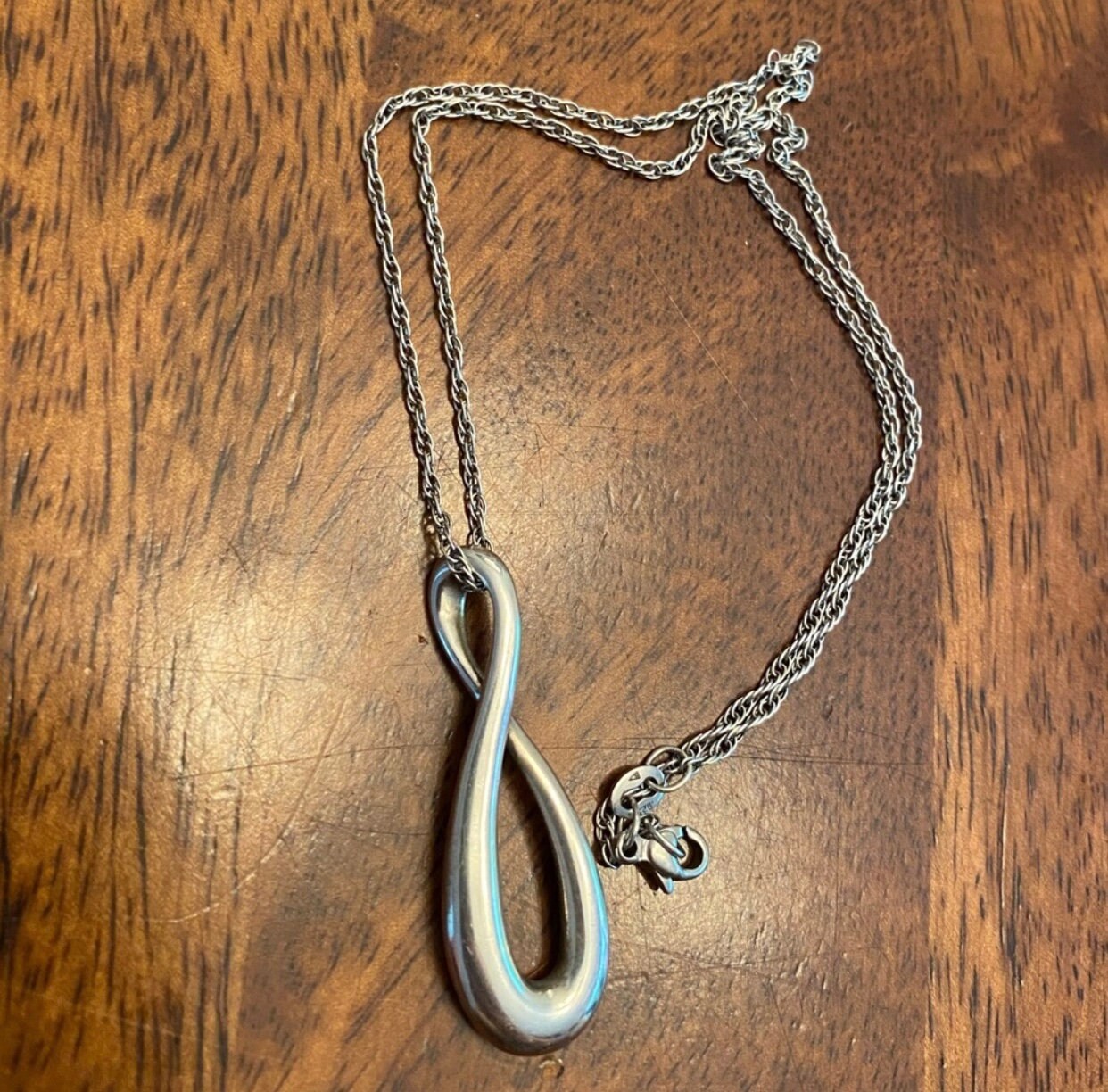 James Avery Infinity Necklace RETIRED Etsy