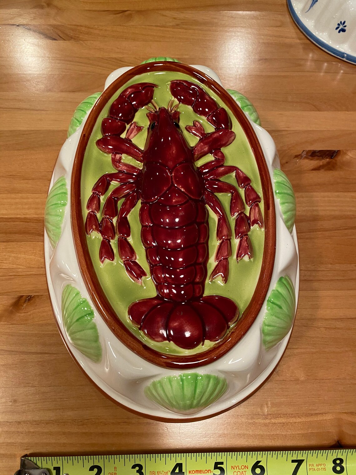 Red Lobster Jello Mold Vintage Ceramic Etsy