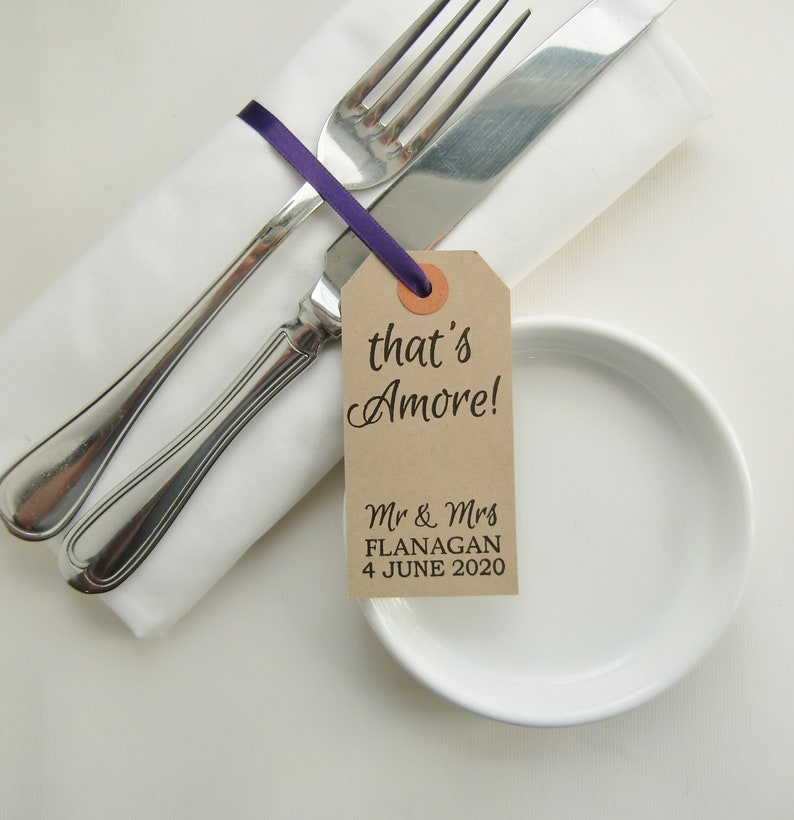 Rustic Wedding Table Decor That S Amore Personalized Etsy