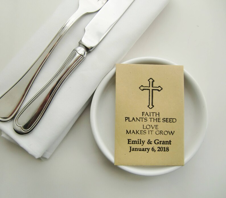 Country Wedding Favors Rustic Seed Favor Wedding Etsy
