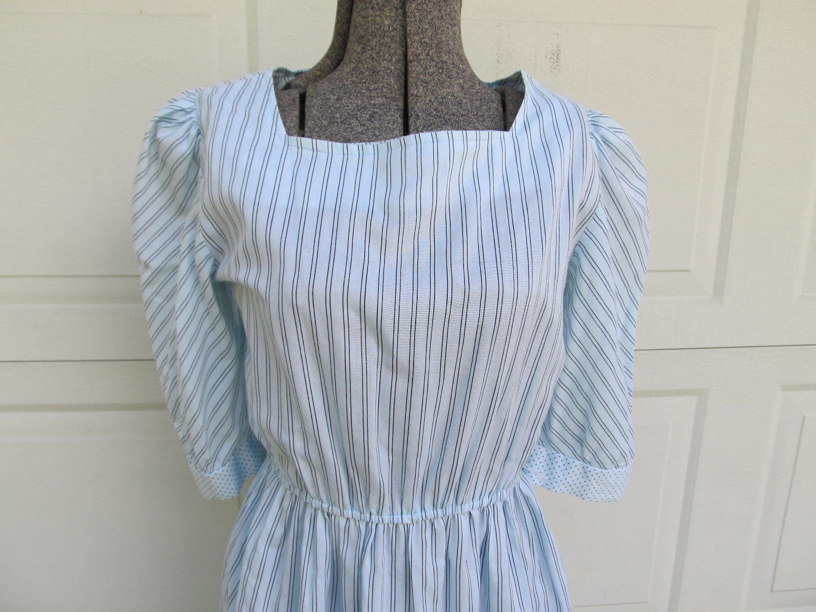 1940s Light Blue Dress - Etsy