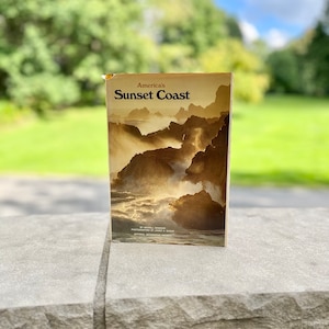 Vintage hardcover book, &quot;America&#39;s Sunset Coast,&quot; 1978, Merill Windsor