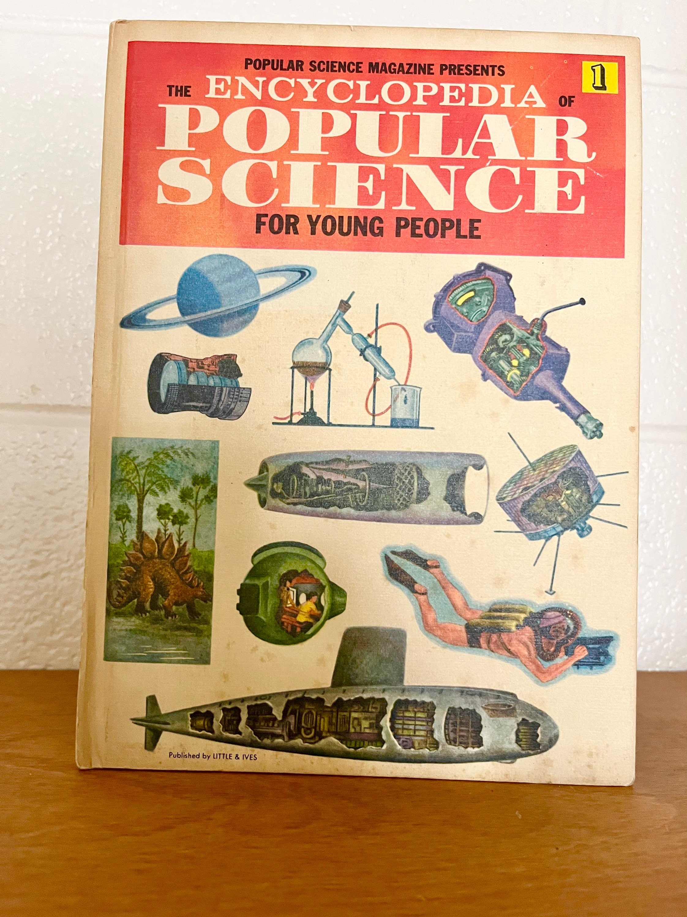 Vintage Science Encyclopedia Book, Volume 1, 1962 Mid Century Book - Etsy