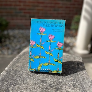 Vintage paperback book, &quot;How to Know the Wildflowers,&quot; 1963