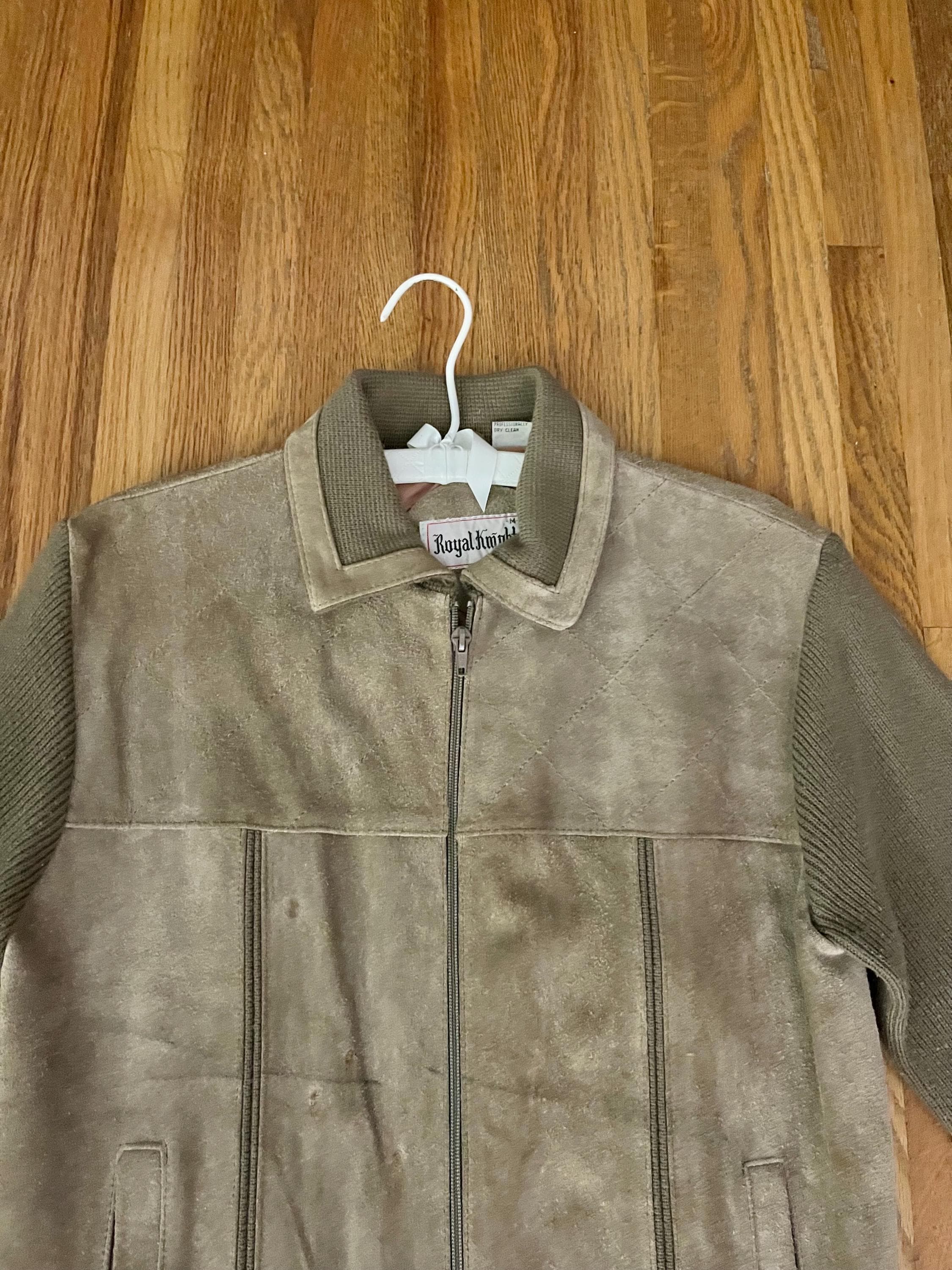 Vintage Tan Suede Sweater Jacket, S - Etsy