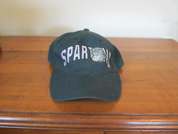 Vintage trucker hat, Michigan State Spartans hat,… - image 1