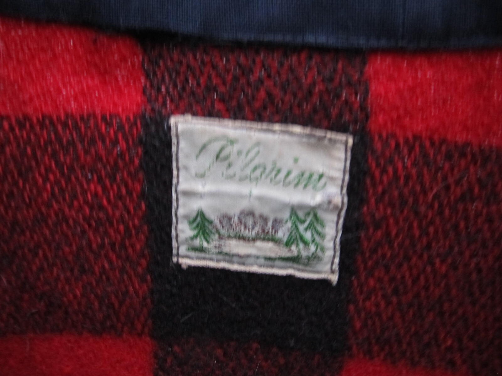 Vintage Men's Buffalo Check Plaid Jacket, Wool Jacket Vintage Men's Buffalo Check Plaid Jacket, Wool Jacket