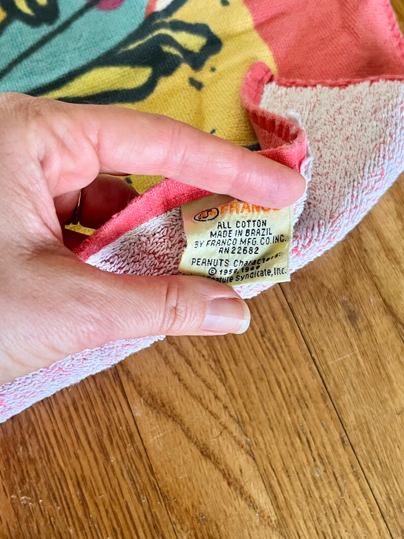 Vintage Snoopy Towel, Woodstock, Surfing Beach Towel Etsy