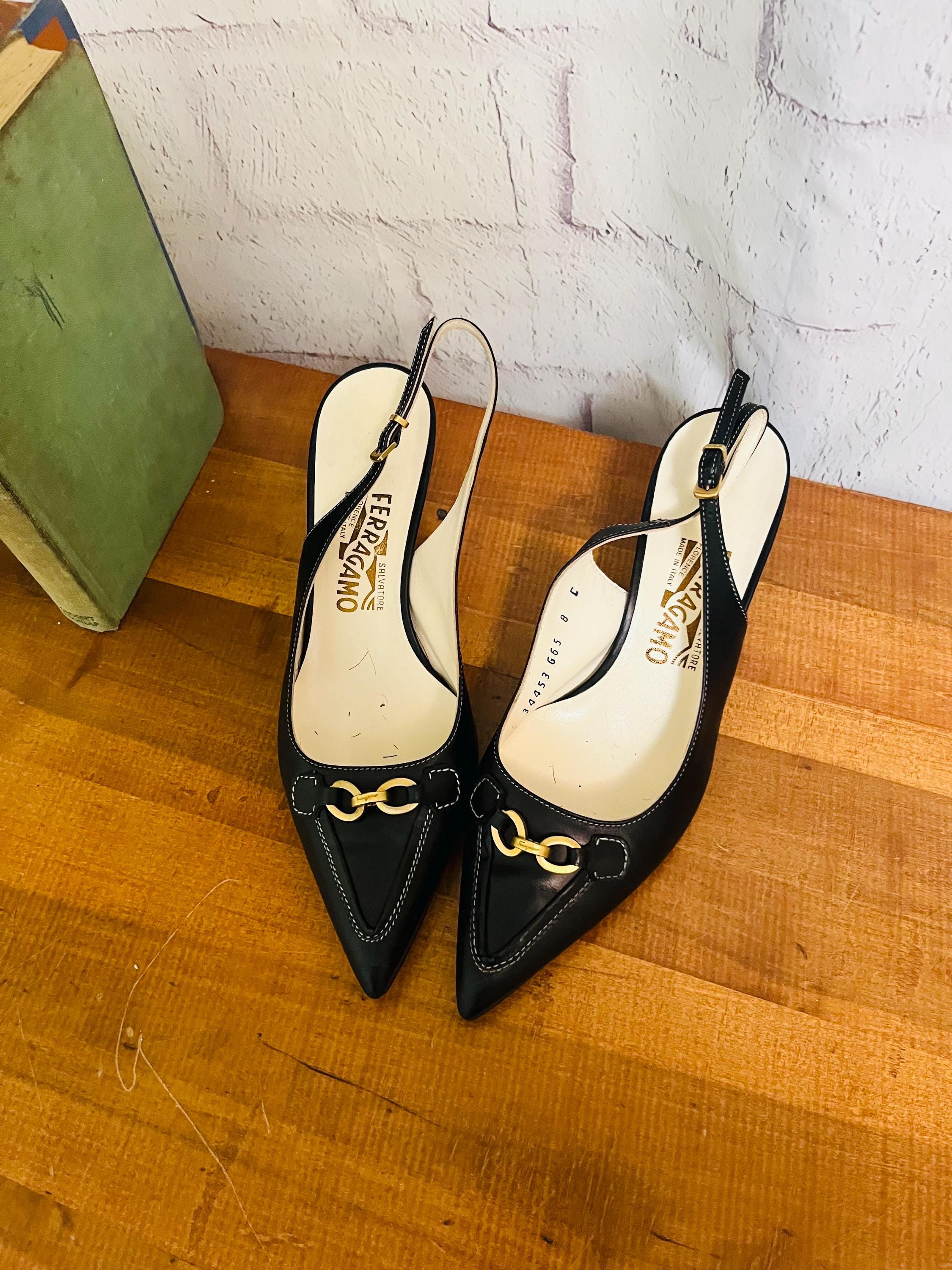 Ferragamo Size 8 - Etsy