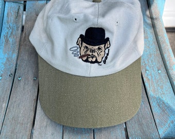 Vintage trucker hat, authentic SnapBack hat, Bulldog, Groucho Marx