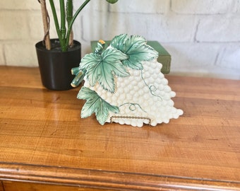 Vintage Burton & Burton grape serving platter, serving dish