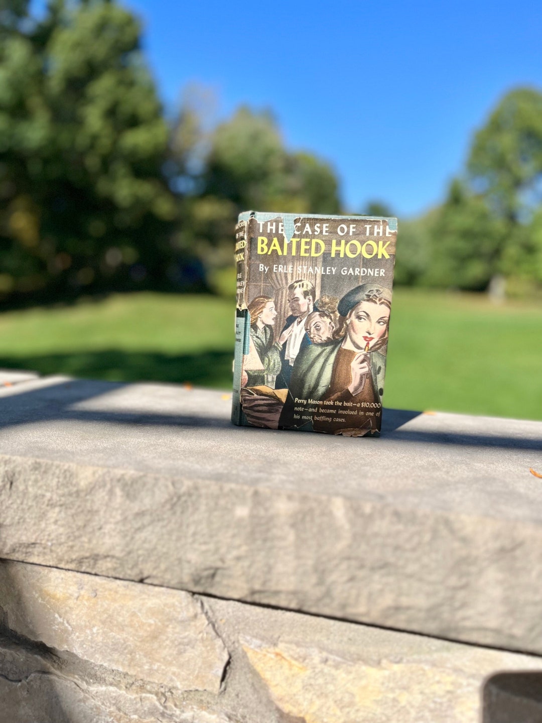 Vintage Hardcover Book, 