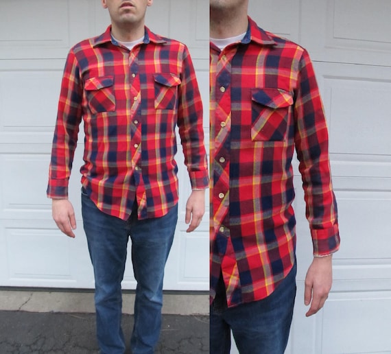 flannel jacket yellow