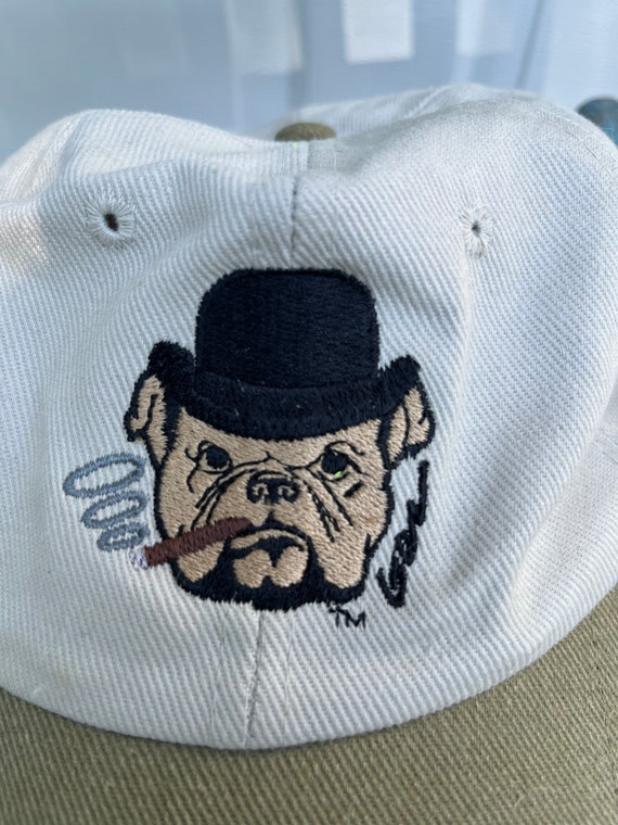 Vintage trucker hat, authentic SnapBack hat, Bull… - image 2