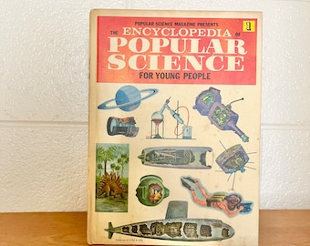 ヴィンテージ科学百科事典、第1巻、1962年ミッドセンチュリーブック