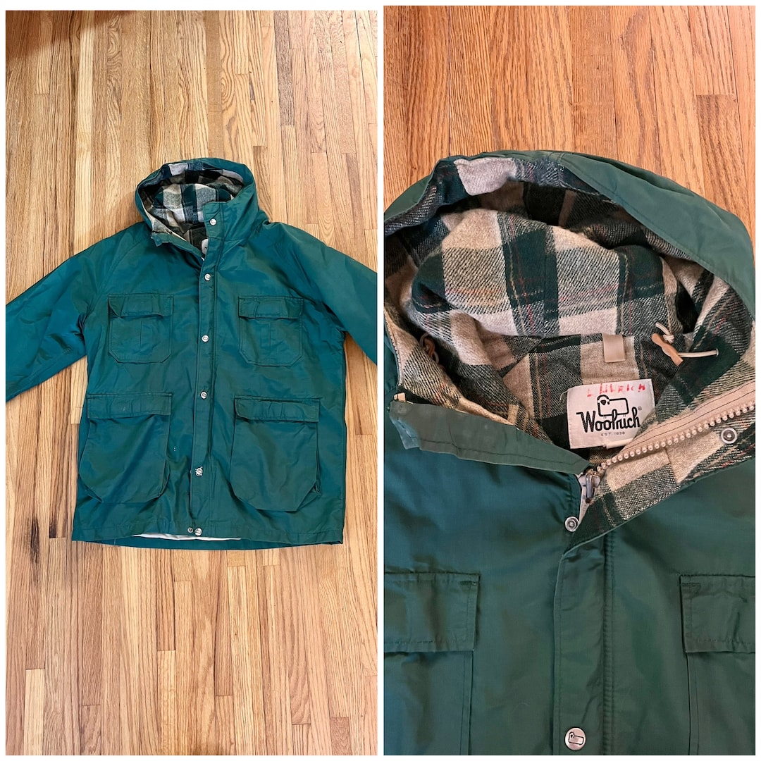Vintage Woolrich Wool Lined Hooded Parka, Plaid Wool Lined, Large - Etsy Vintage Woolrich Wool Lined Hooded Parka, Plaid Wool Lined, Large - Etsy