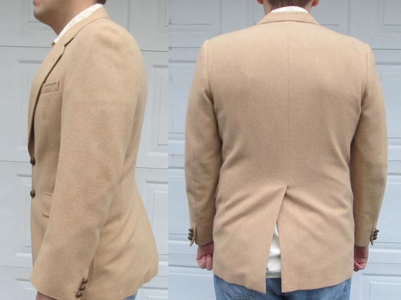 1970s Men's Camel Hair blazer, sportcoat - image 2