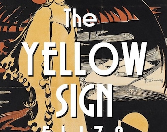 The YELLOW SIGN || Perfume with Petrichor, Wood, and Cemetery Flower Notes || 5ml Perfume Oil Roll-On