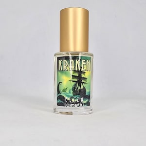 KRAKEN || Dark aquatic perfume with labdanum, oud, woods, and smoke