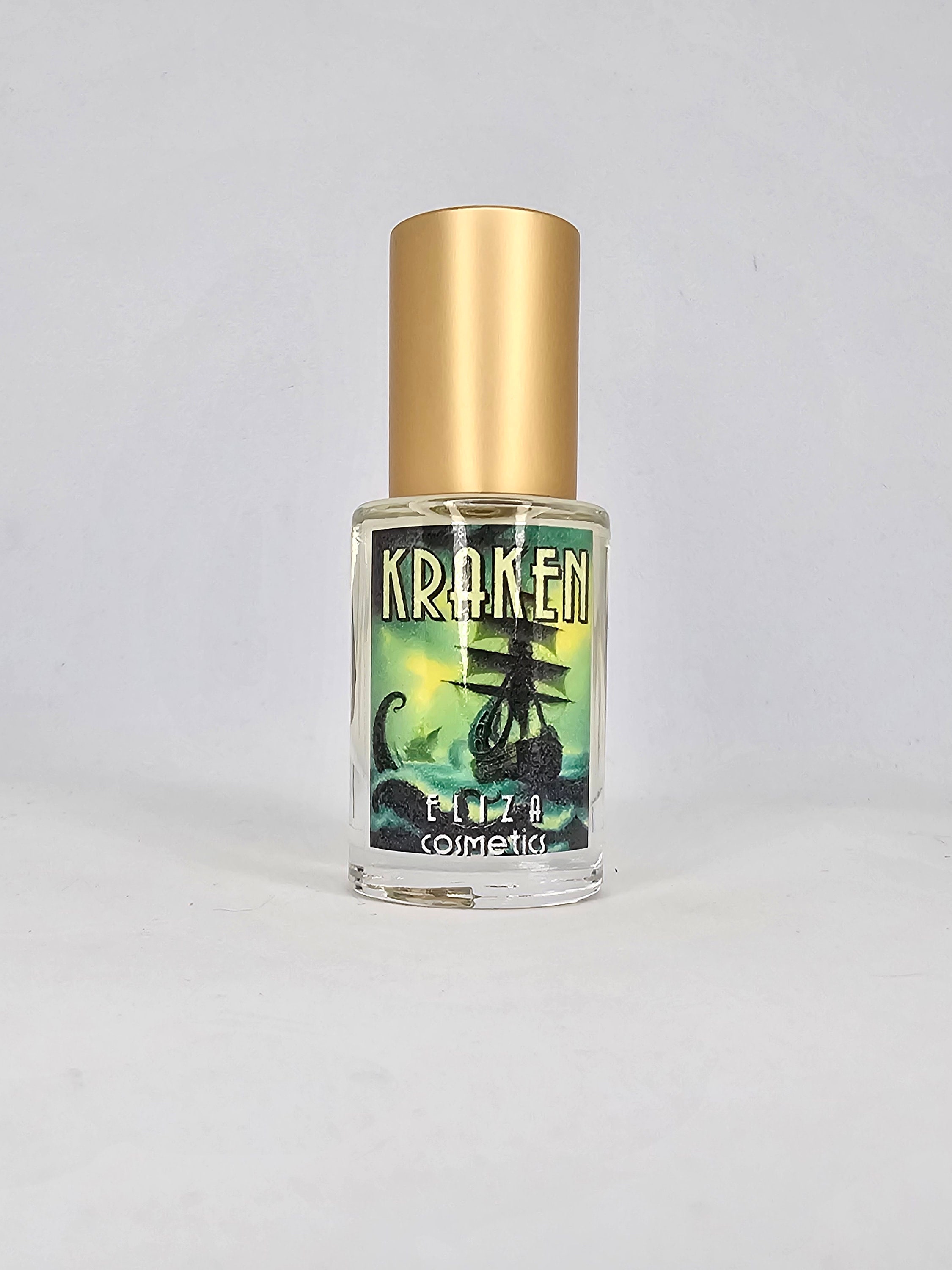 KRAKEN || Dark aquatic perfume with labdanum, oud, woods, and smoke