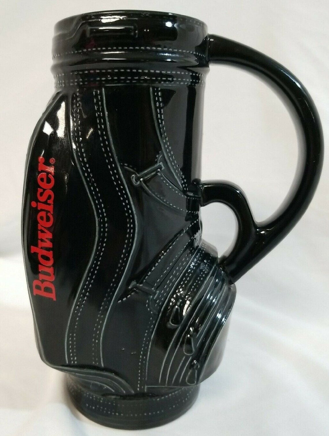 Vintage Anheuser Busch Budweiser Golf Bag Stein MIB Black Etsy