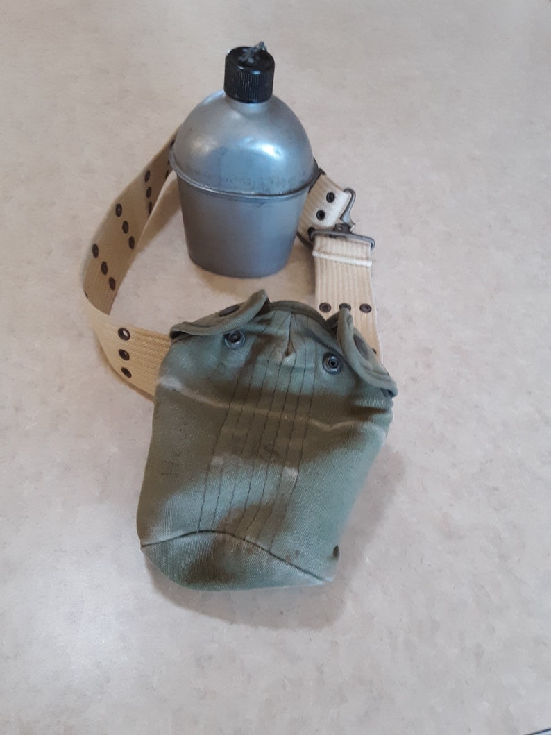 Canteen With Adjustable Belt Etsy