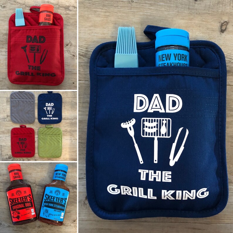 Grill King BBQ Gift Set Father's Day Birthday Gift Etsy