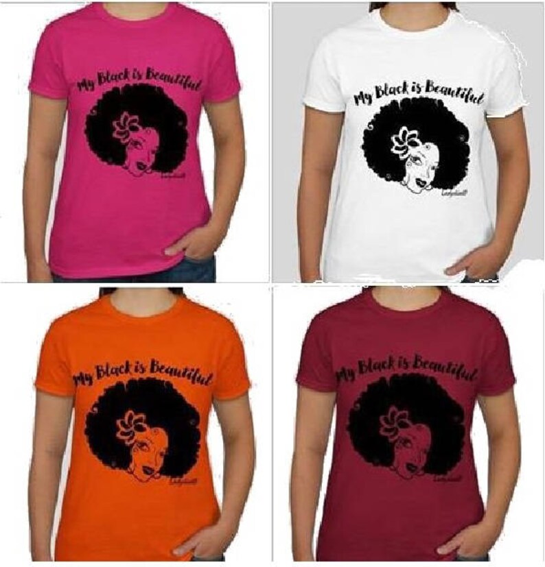 My Black is Beautiful Women's Quality Printed Graphic Etsy