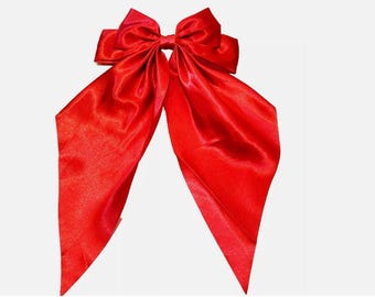 Large Bow Beret Hair Clip Women Large Bowknot Stain Hairpin . More Colors.
