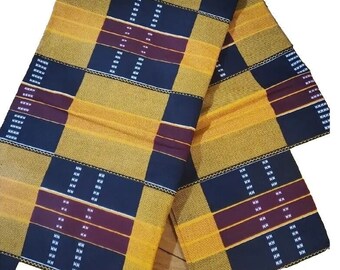 African Fabric Ankara Cotton Kente Prints- By The Yard. More Print