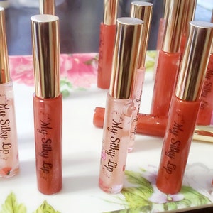 3 pcs All Natural Vegan moisturizing Lip Gloss.