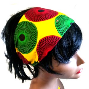 African Fabric Ankara Kente Print Hair Band  Headband - More to Choose