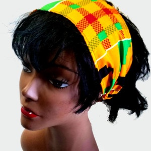African Ankara Kente Print Hair Band  Headband- Choose